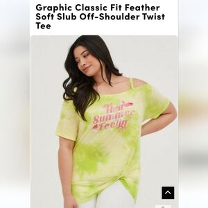 Torrid graphic tee "That Summer Feelin"